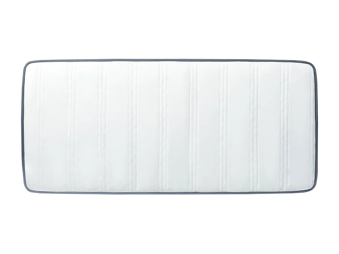 Matelas de sommier à lattes 160x80x20 cm tissu