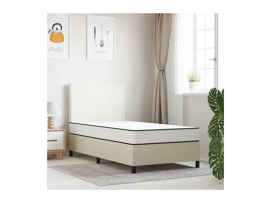 Matelas à ressorts bonnell moyen 100x200 cm