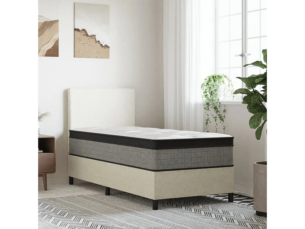 Matelas à ressorts ensachés moyen plus 70x200 cm