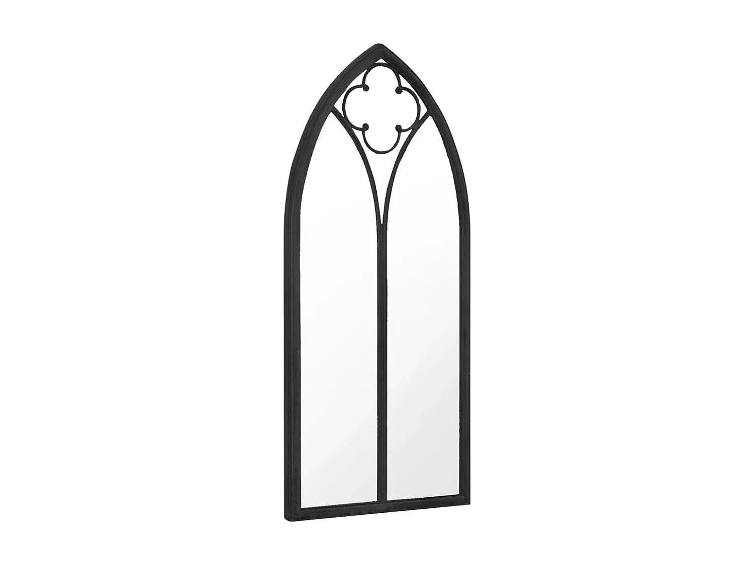 Miroir Noir 70x30 cm Fer pour utilisation à l'intérieur