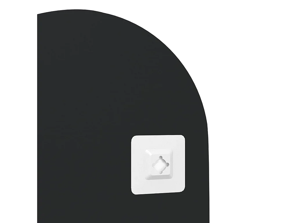 Espelho de parede oval 45x100 cm vidro