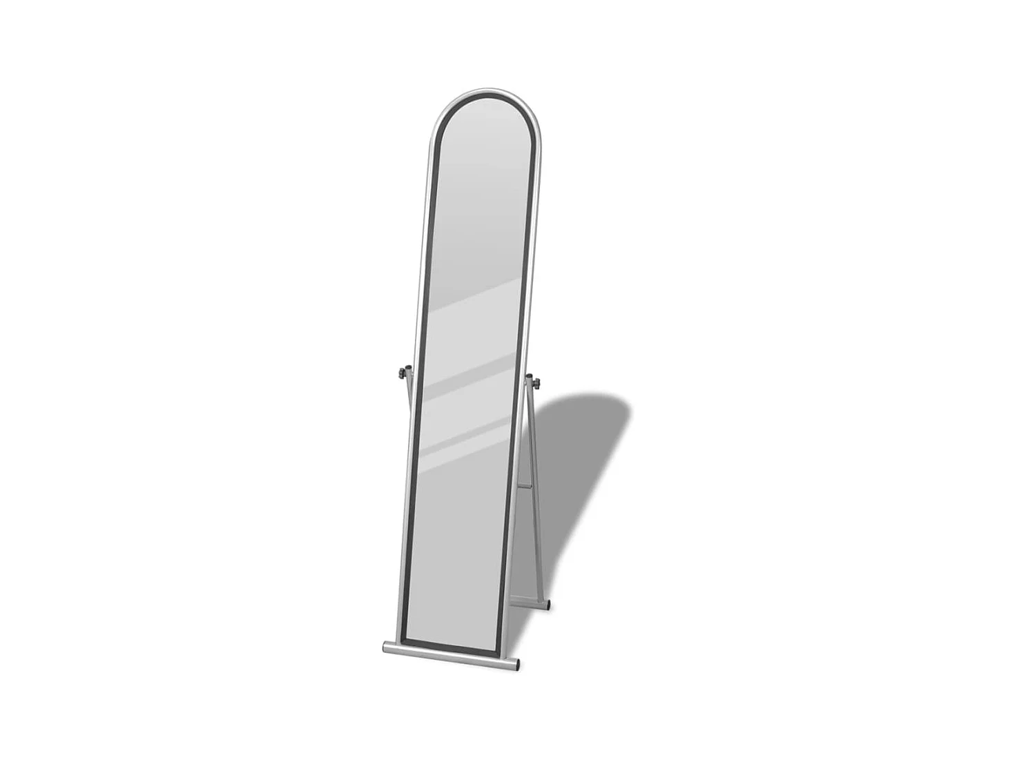 Miroir autoportant rectangulaire pleine longueur Gris