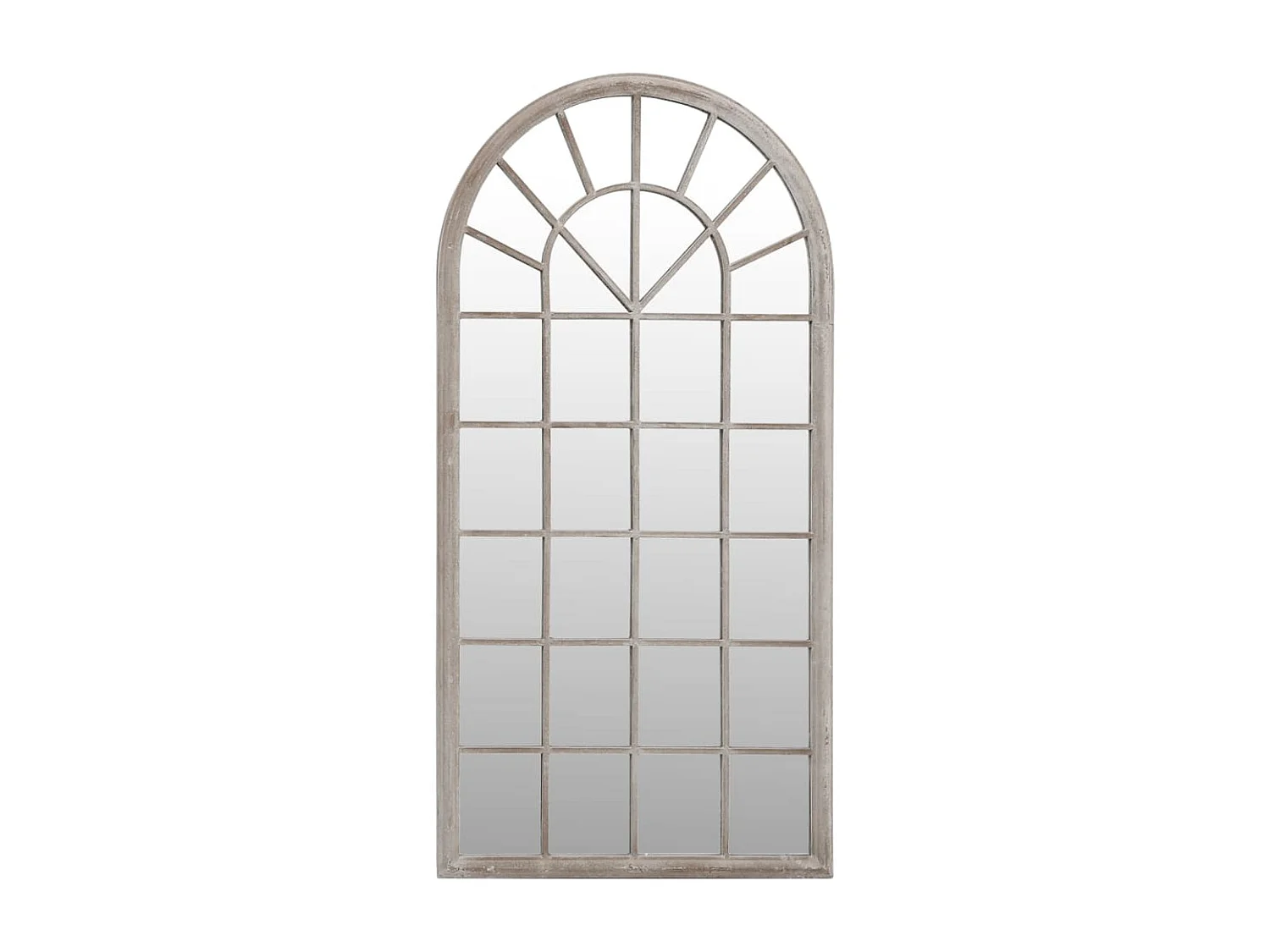Miroir de jardin Sable 90x45 cm Fer pour utilisation extérieure