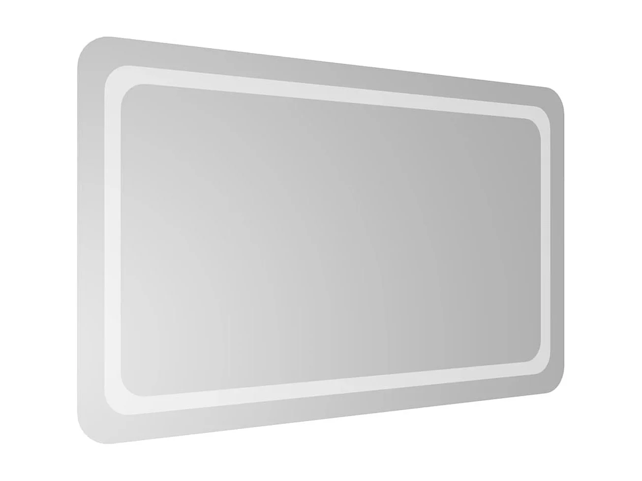 Specchio da Bagno con Luci LED 100x60 cm