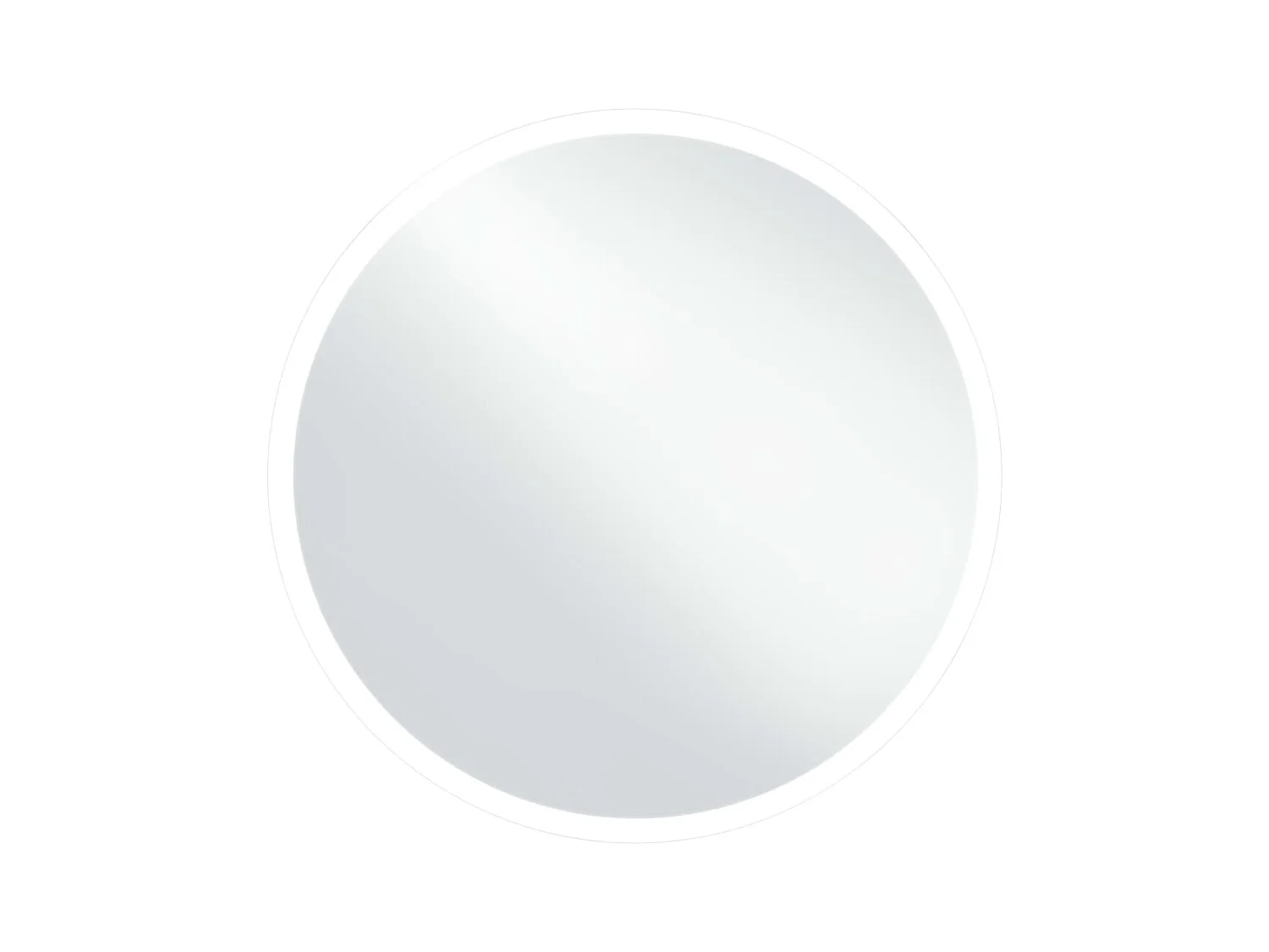 Miroir à LED pour salle de bain 80 cm