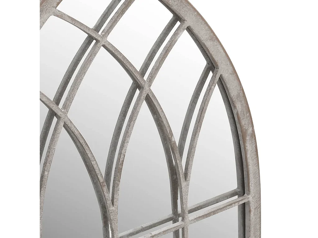 Miroir de jardin Sable 100x45cm Fer pour utilisation extérieure