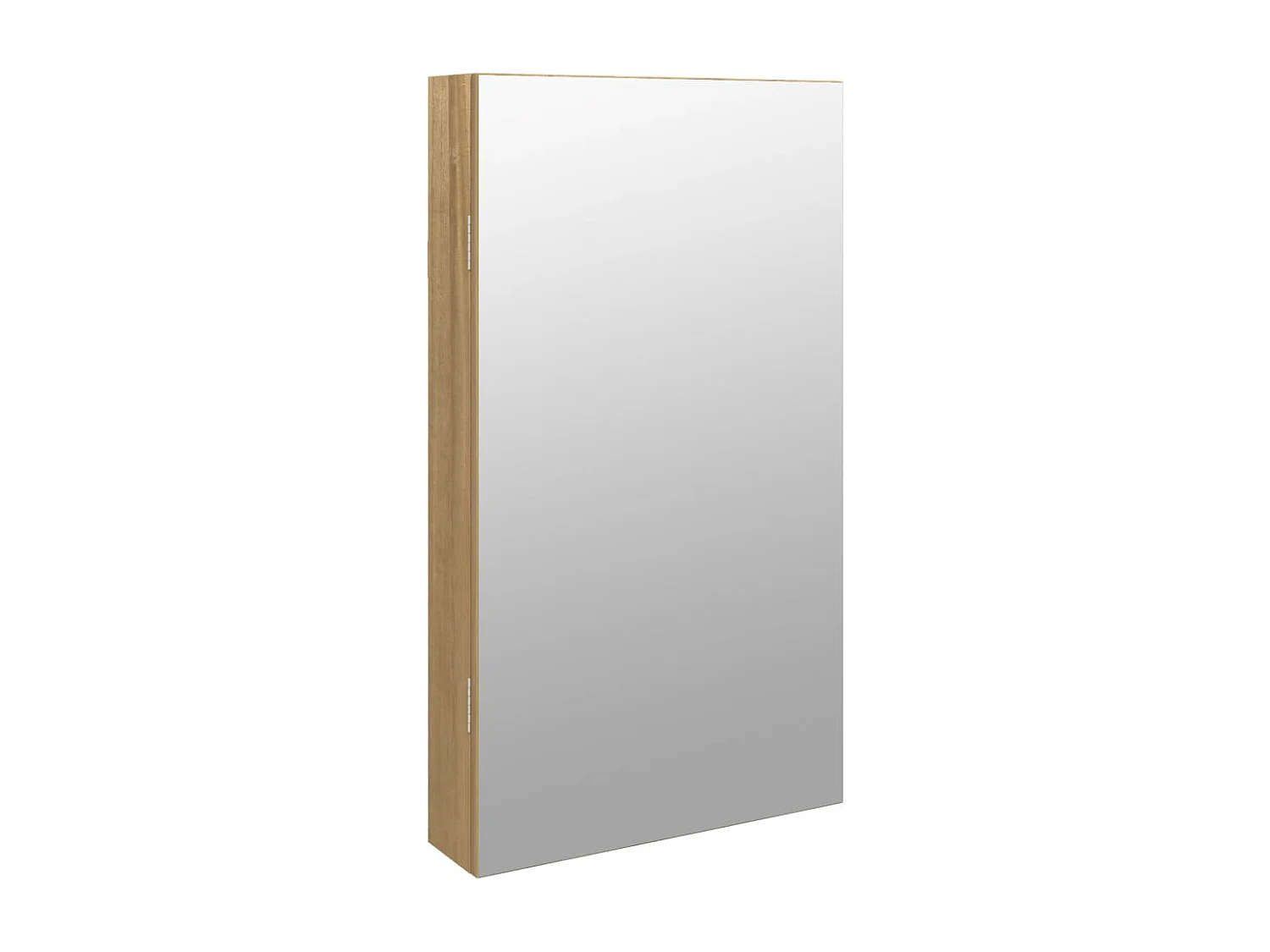 Armoire à bijoux avec miroir et éclairage LED mural