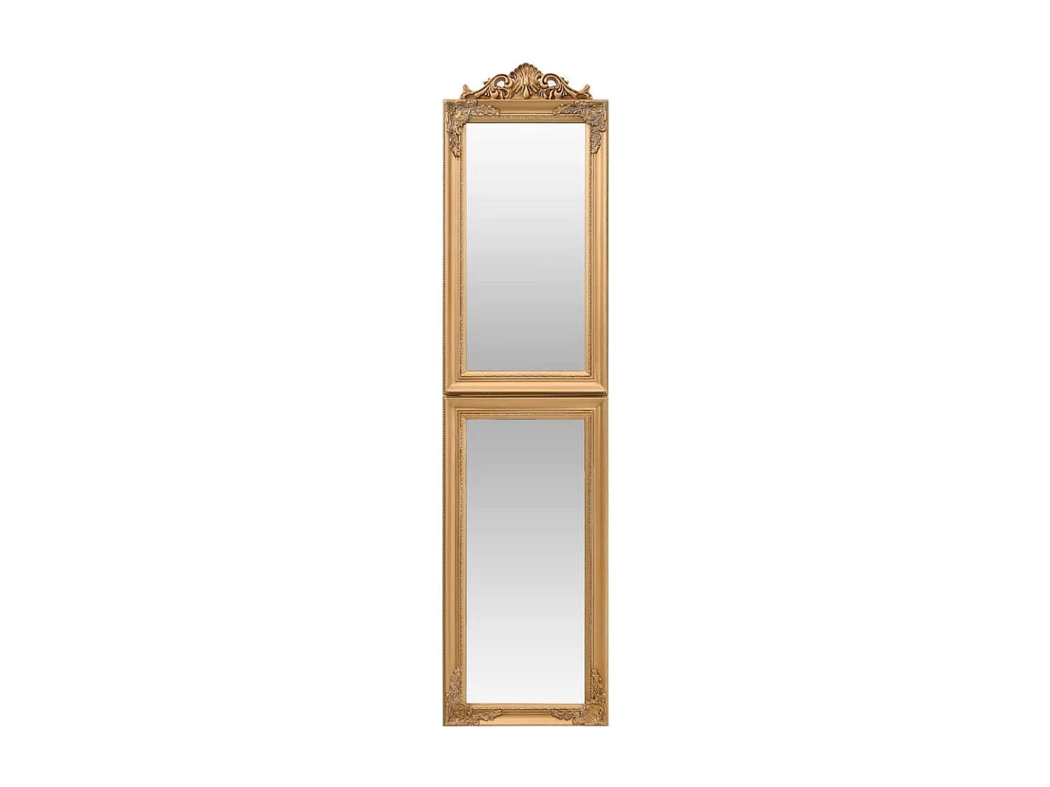 Miroir sur pied Doré 50x200 cm
