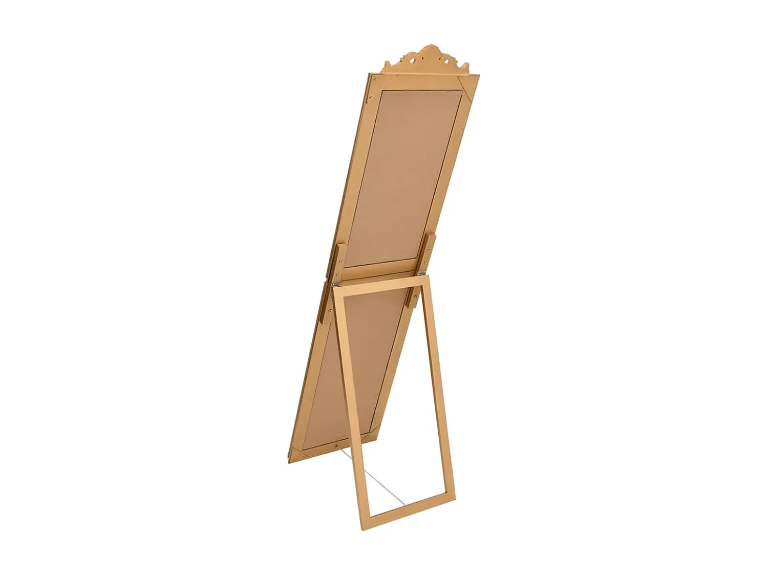 Miroir sur pied Doré 50x200 cm