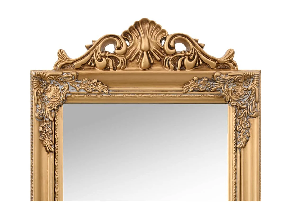 Miroir sur pied Doré 50x200 cm