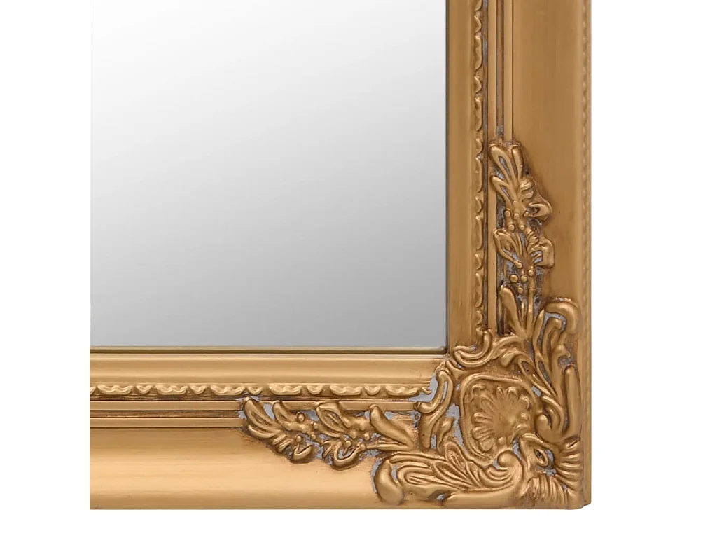 Miroir sur pied Doré 50x200 cm