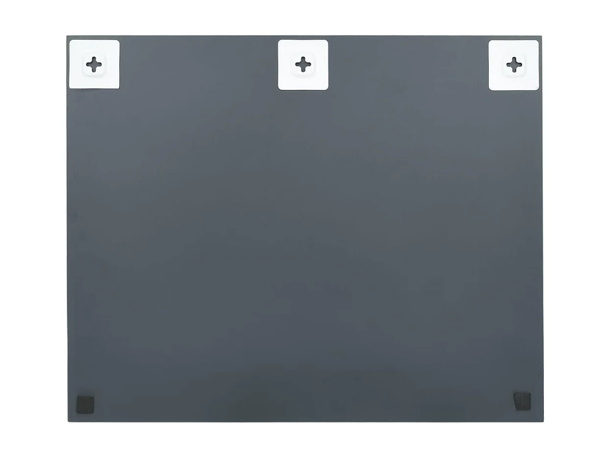 Specchio Parete Rettangolare Senza Cornice con Luci LED Vetro