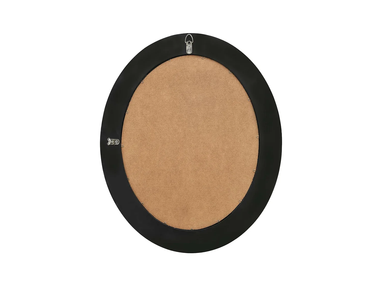 Miroir mural style baroque 50x60 cm noir