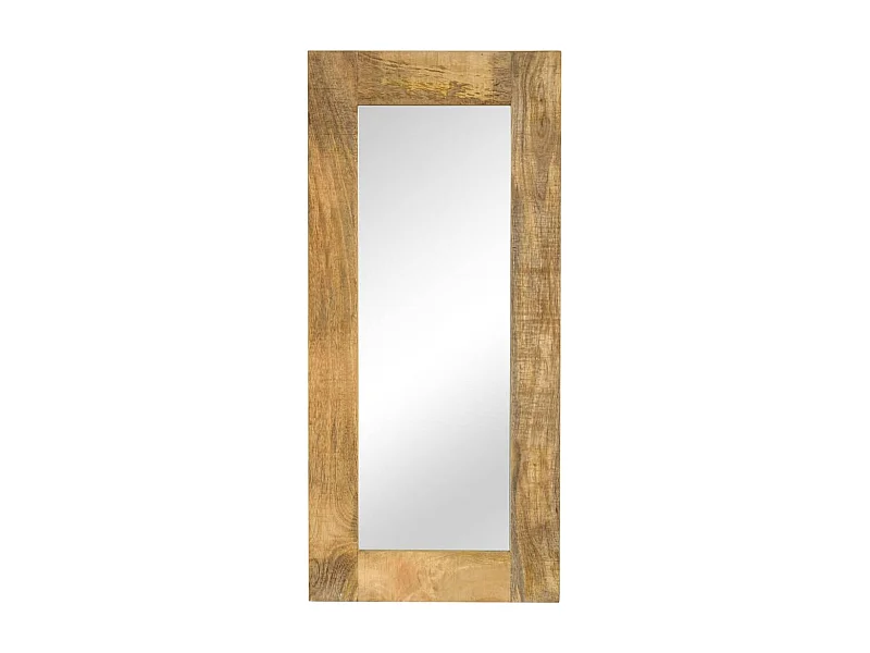 Miroir Bois massif de manguier 50 x 110 cm