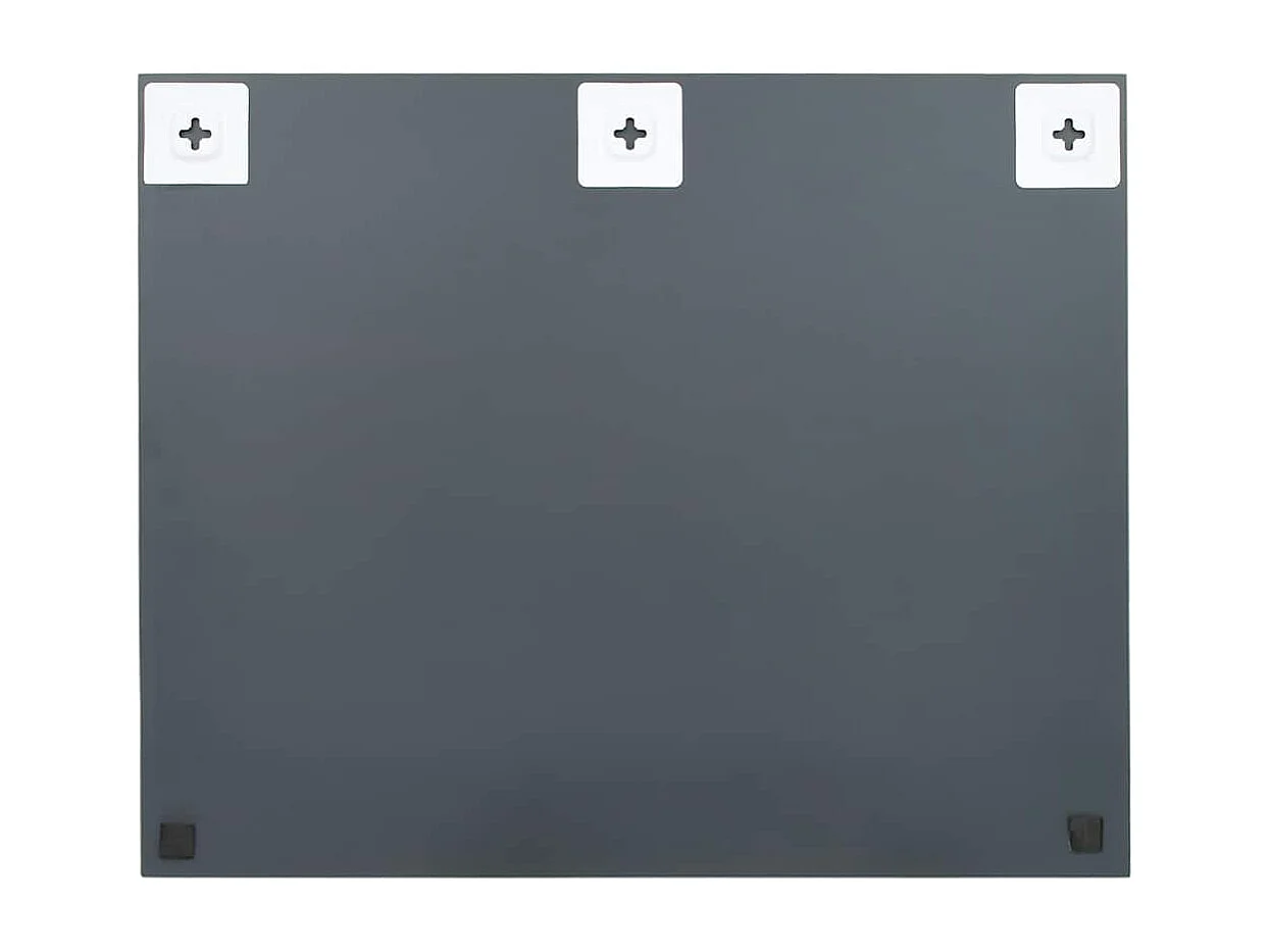 Wandspiegel ohne Rahmen mit LED-Beleuchtung Rechteckig Glas