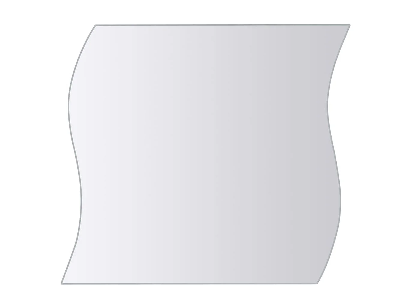 Carreau de miroir 8 pcs Multi-forme Verre