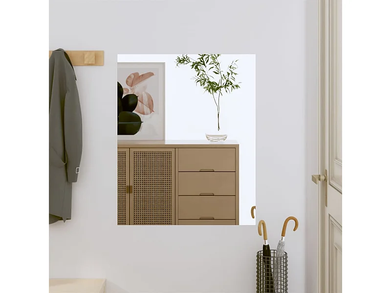 Espelho de parede retangular 50x60 cm vidro