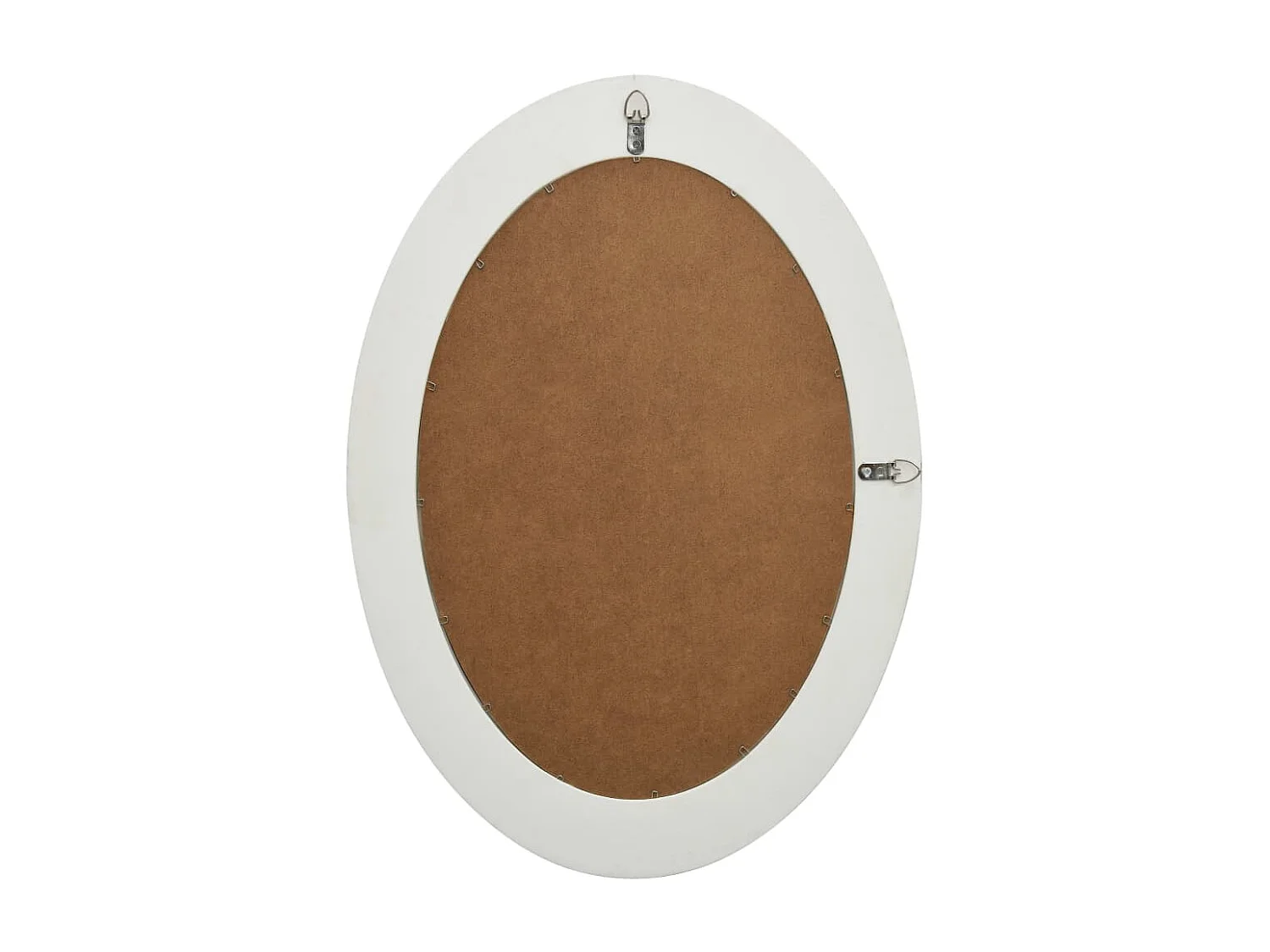 Espejo de pared estilo barroco blanco 50x70 cm