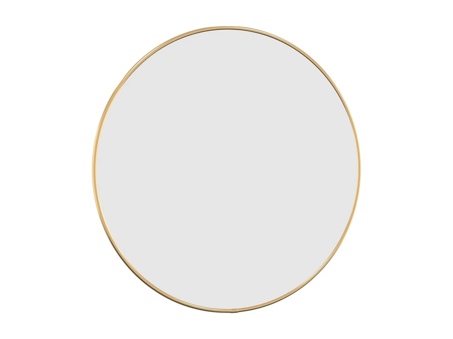 Miroir mural Doré Ø 50 cm Rond