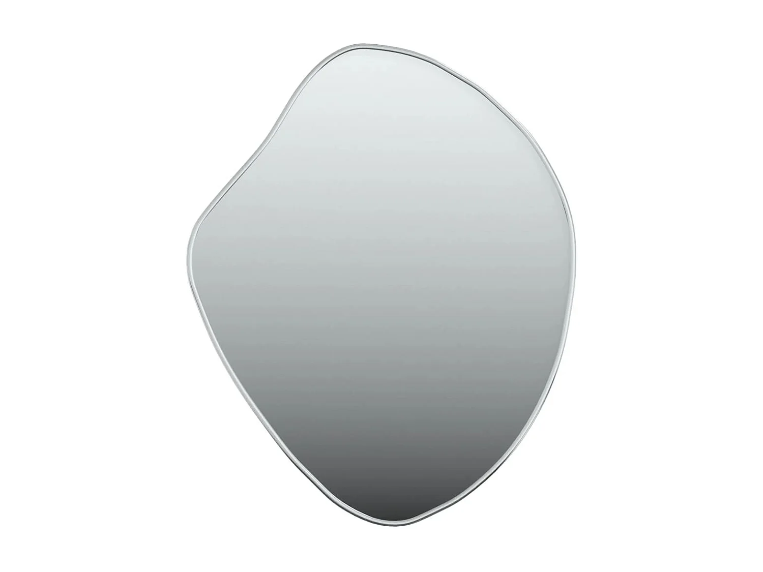 Miroir mural Argenté 60x50 cm