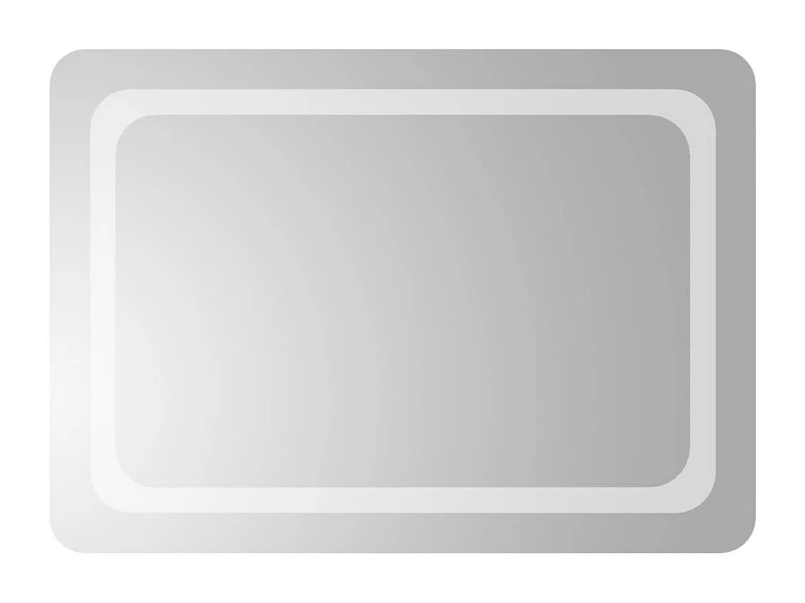 Miroir de salle de bain à LED 50x70 cm