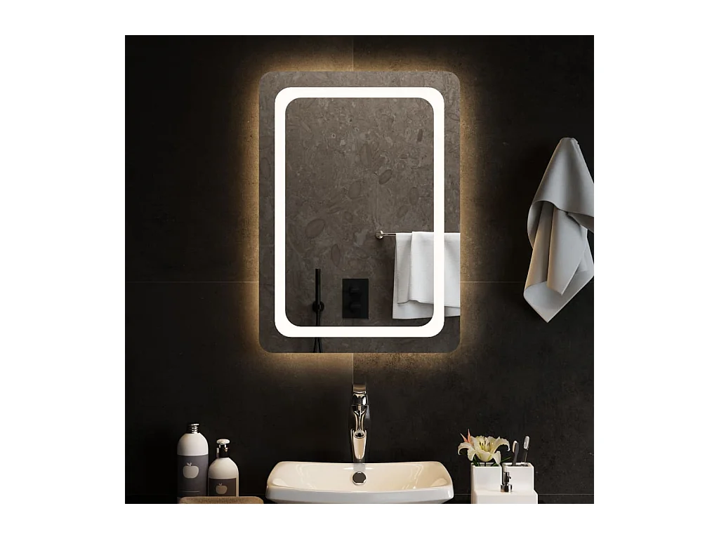 Espejo de baño con LED 50x70 cm