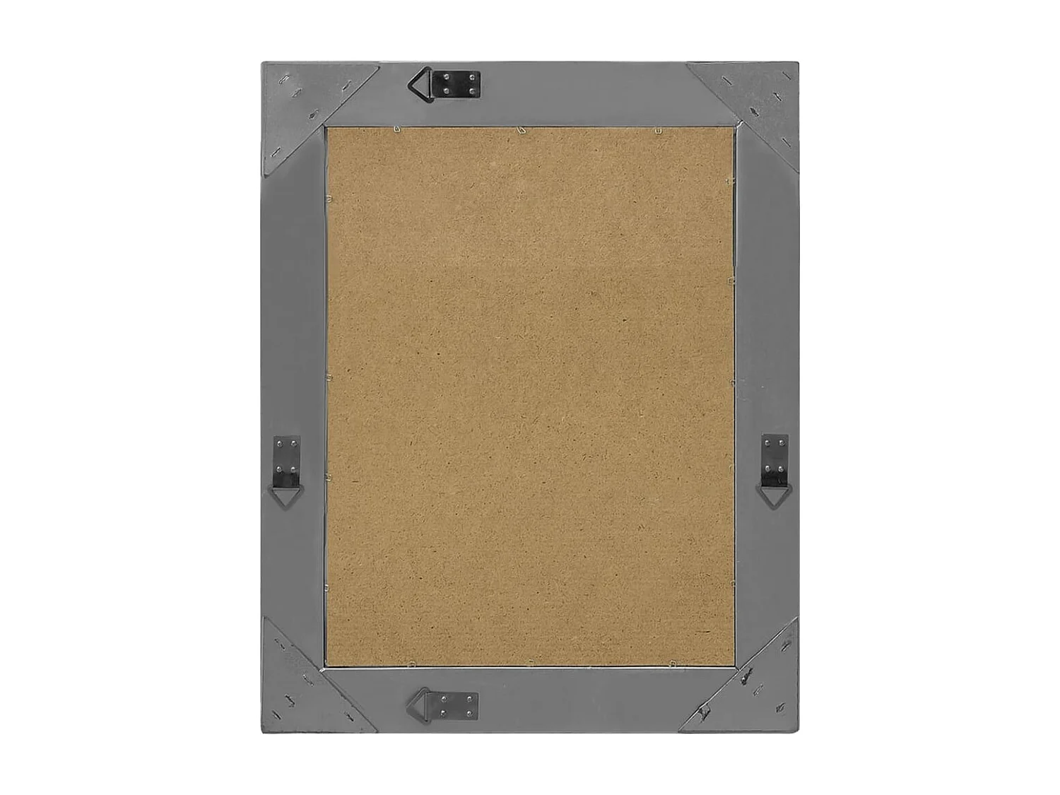 Specchio da Parete Stile Barocco 50x60 cm Nero