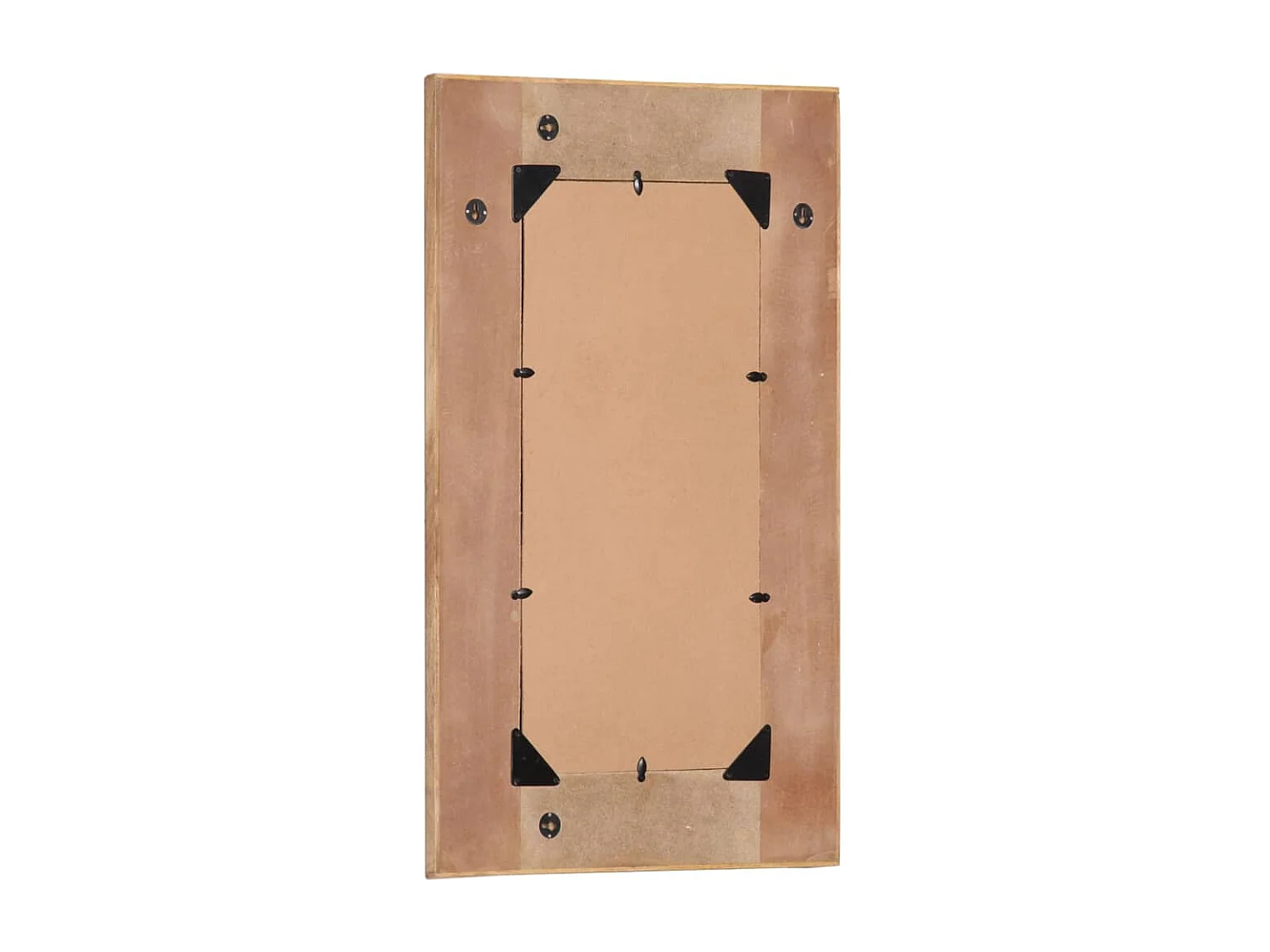 Espelho de parede madeira recuperada maciça 50x80 cm