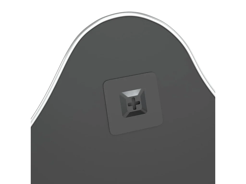 Miroir mural Argenté 60x50 cm