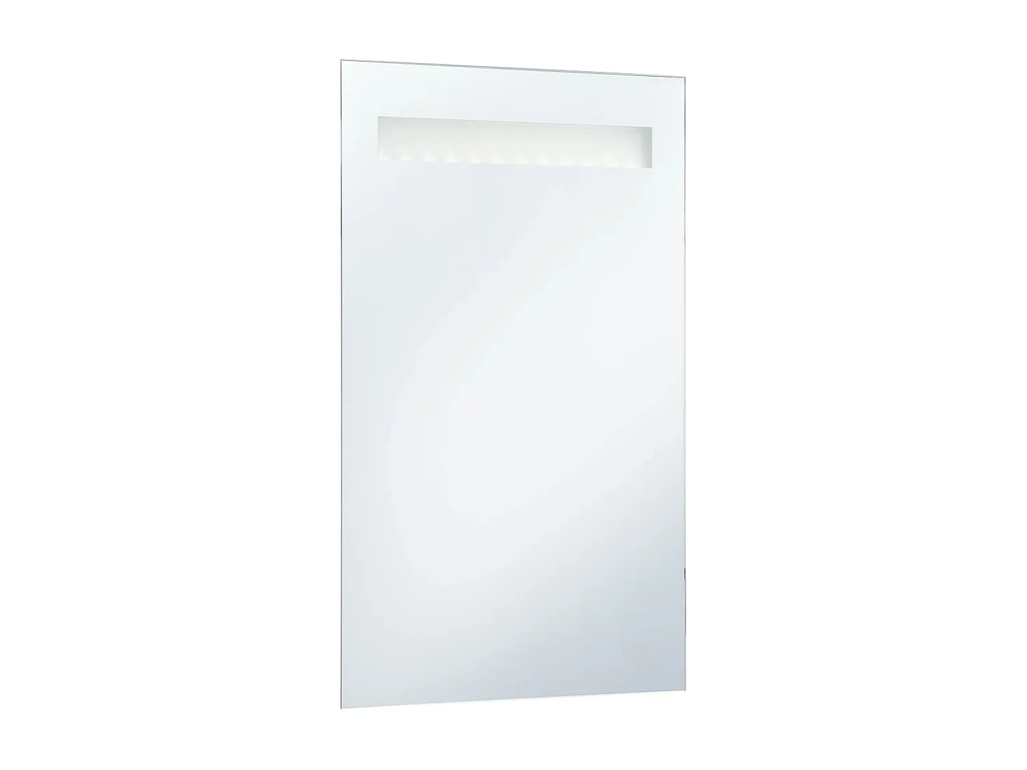 Miroir mural à LED pour salle de bains 60x100 cm