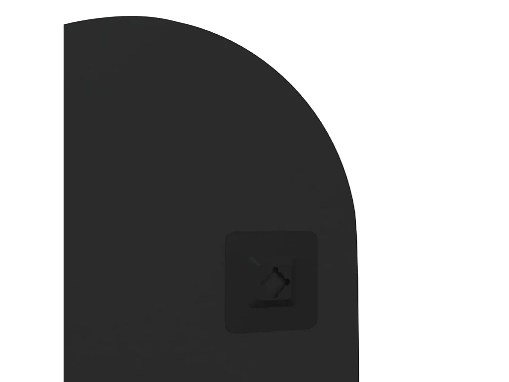 Specchio da Parete con Luci LED 15x40 cm Vetro Ovale