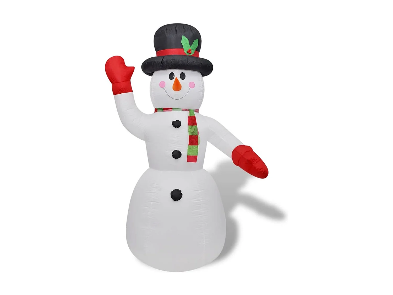 Boneco de neve inflável de 240 cm