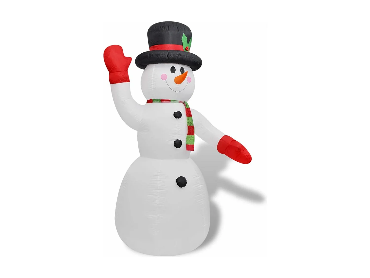 Boneco de neve inflável de 240 cm