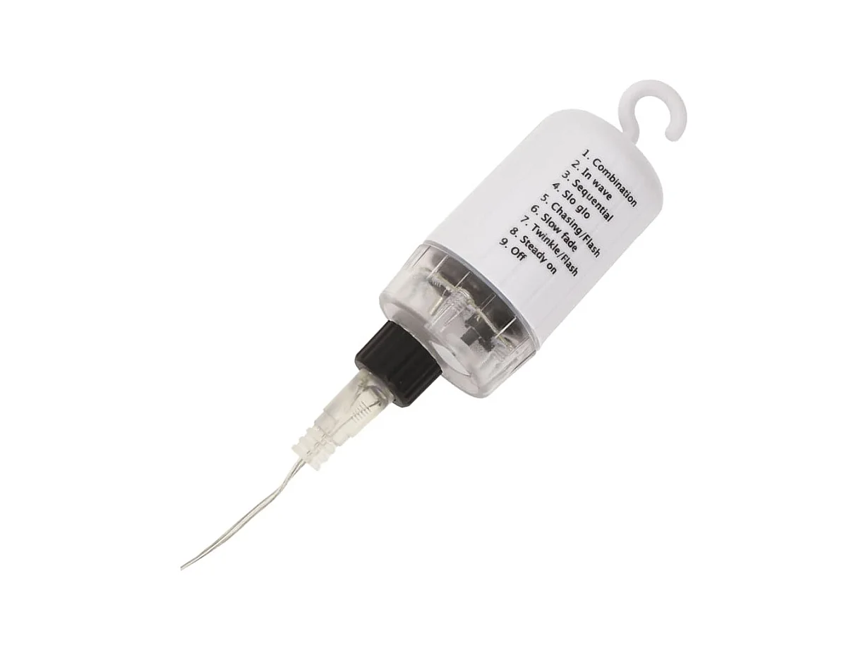 Strahlender Weihnachtsstern 140 warmweiße LEDs 17 cm