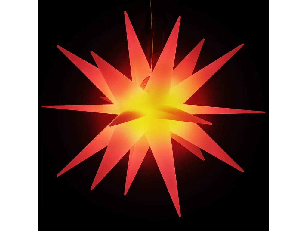 Lumière de Noël avec LED pliable rouge 100 cm