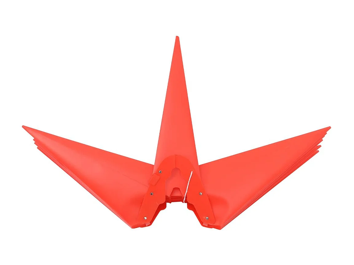 Lumière de Noël avec LED pliable rouge 100 cm