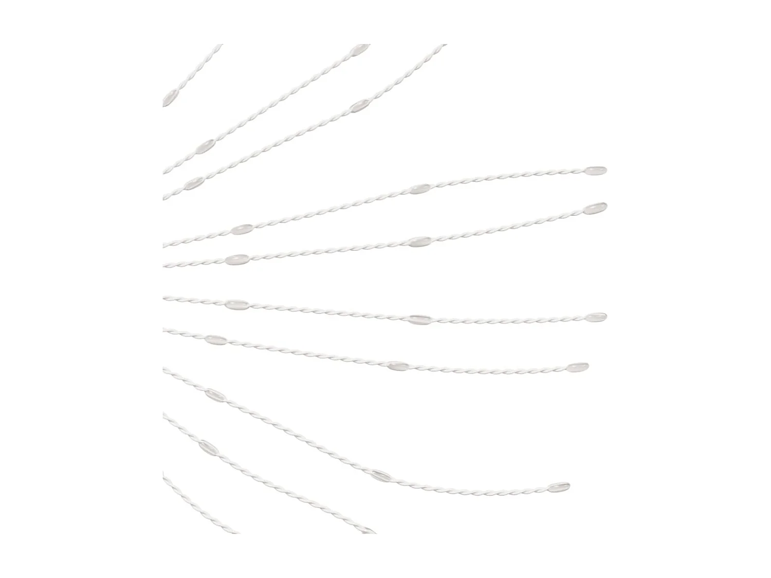 Étoile rayonnante de Noël 140 LED 8 pcs bleu 17 cm