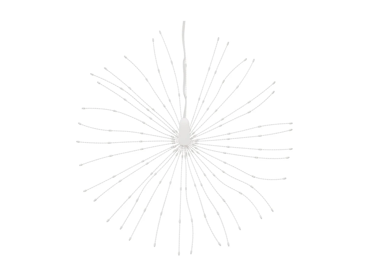 Étoile rayonnante de Noël 140 LED 8 pcs bleu 17 cm