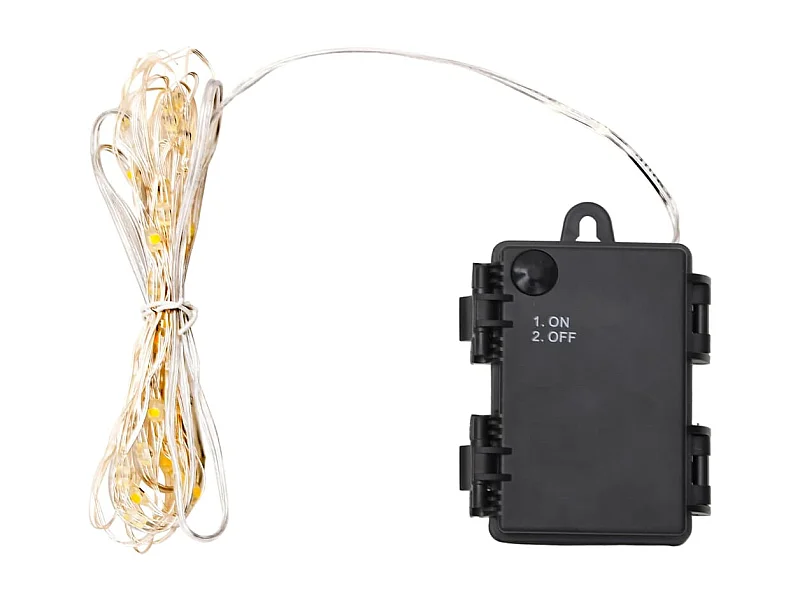 Guirlande lumineuse à LED avec 110 LED et ventilateur 1100 cm