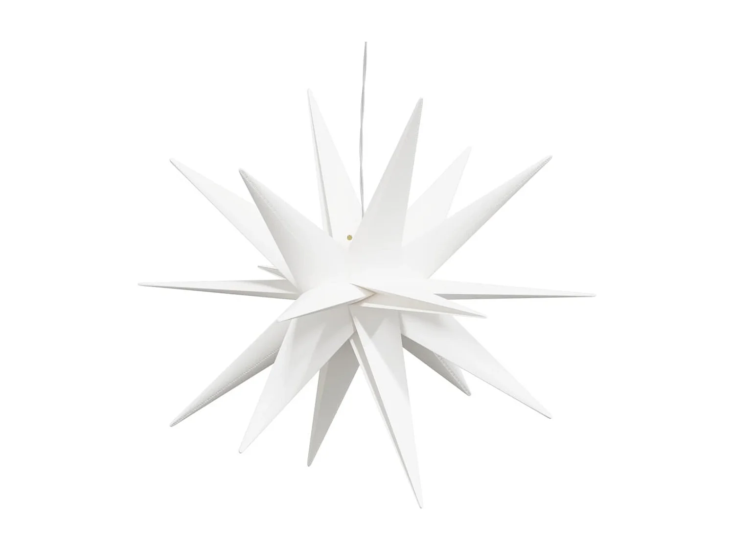 Luce natalizia con LED bianca pieghevole 43 cm