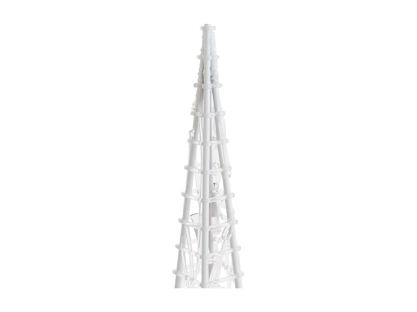 Cône lumineux décoratif à LED Acrylique Blanc chaud 90 cm