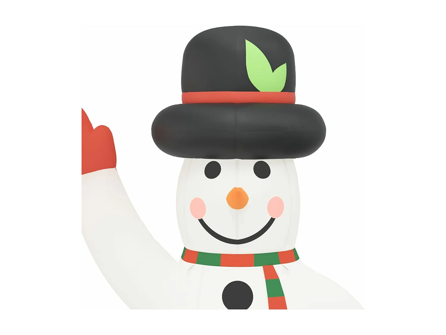 Bonhomme de neige gonflable de Noël avec LED 1000 cm