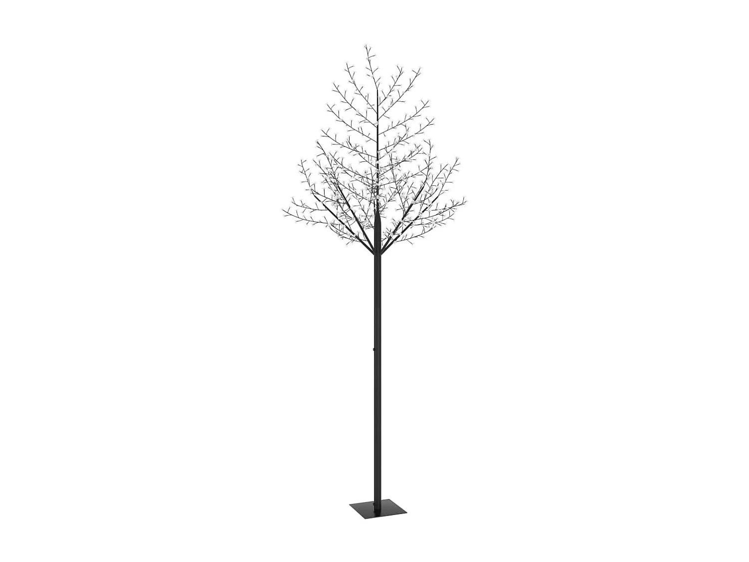 Árbol de Navidad 600 LED azules Flor de cerezo 300 cm