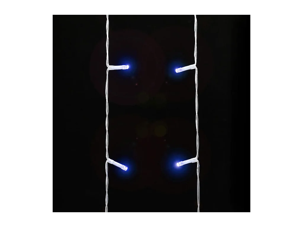 Weihnachtsbaumgirlande 320 LED blau 375 cm