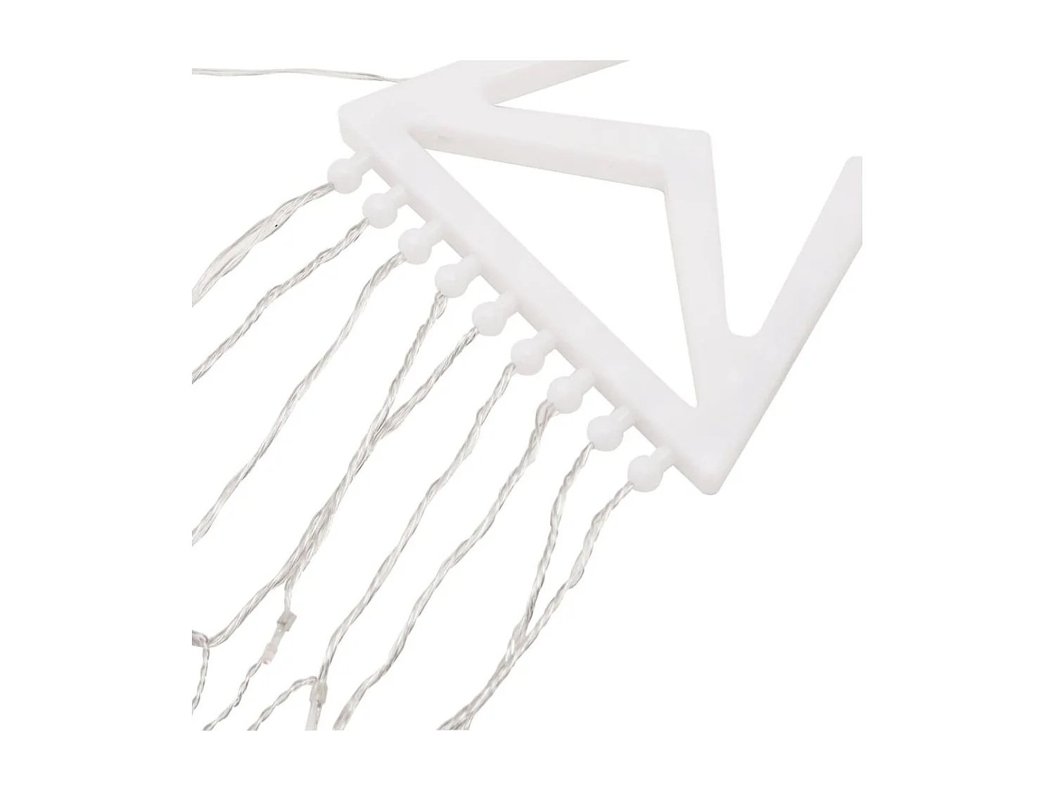 Weihnachtsbaumgirlande 320 LED blau 375 cm