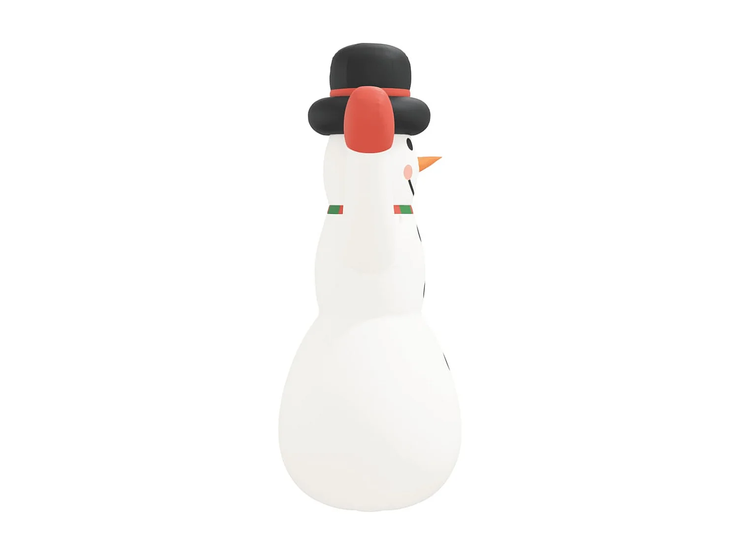 Boneco de neve inflável com LED 370 cm