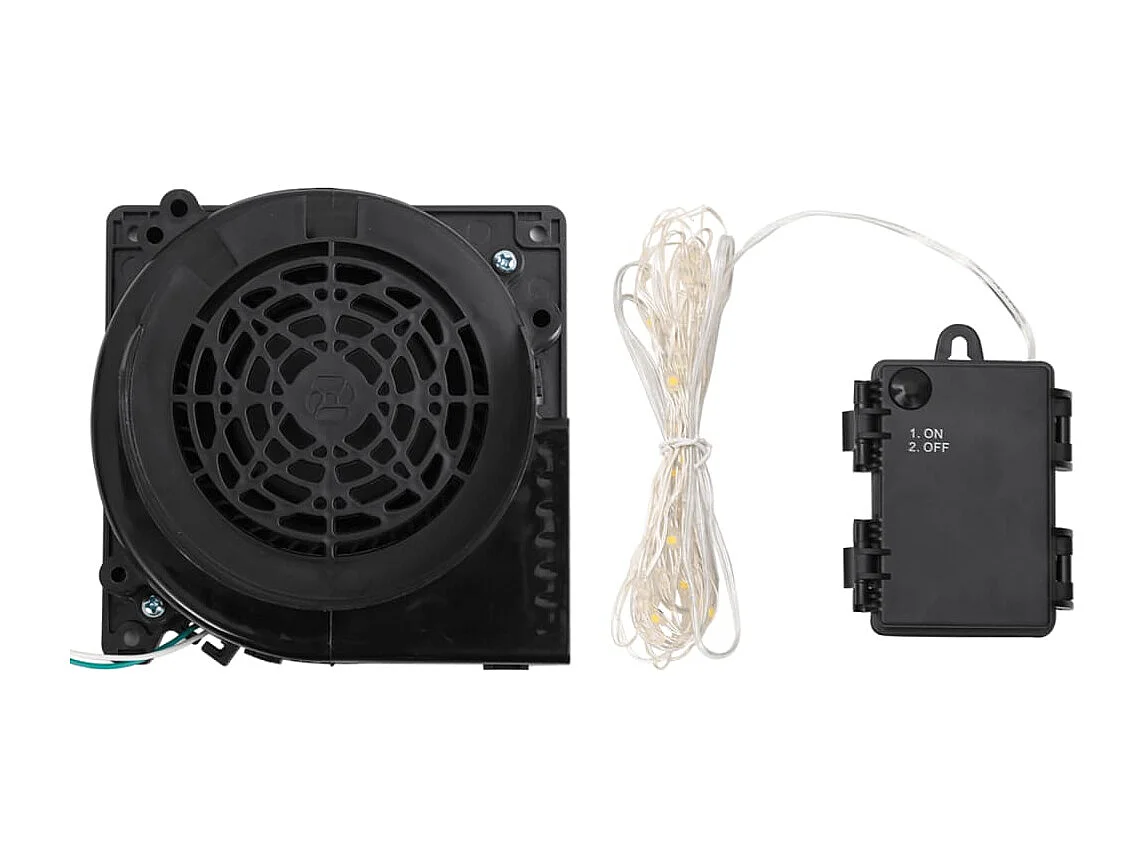 Boneco de neve inflável com LED 370 cm