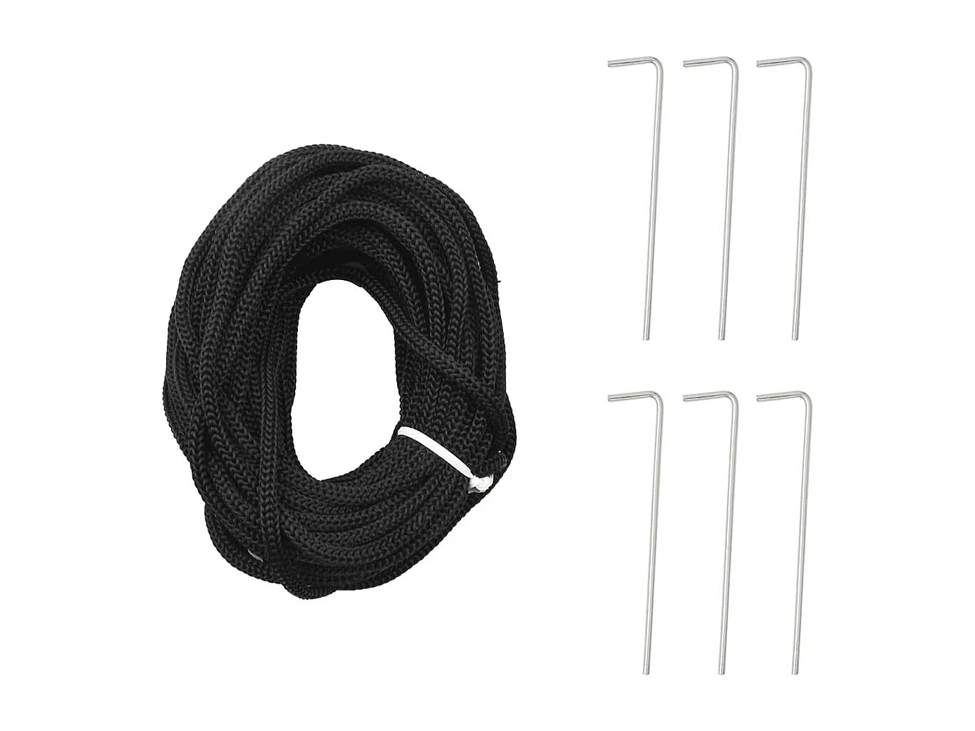 Albero di Natale illuminato su asta portabandiera 200 LED bianchi 180 cm