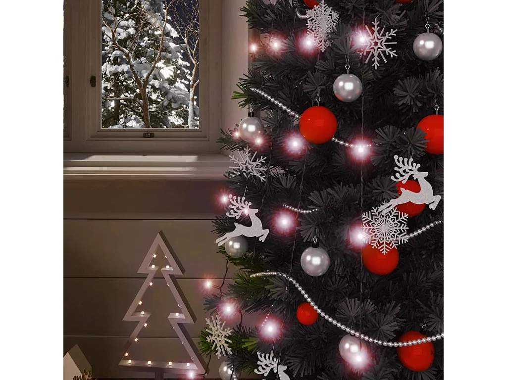 Luci solari 5 pz 5x200 LED Bianco caldo Interni Esterni