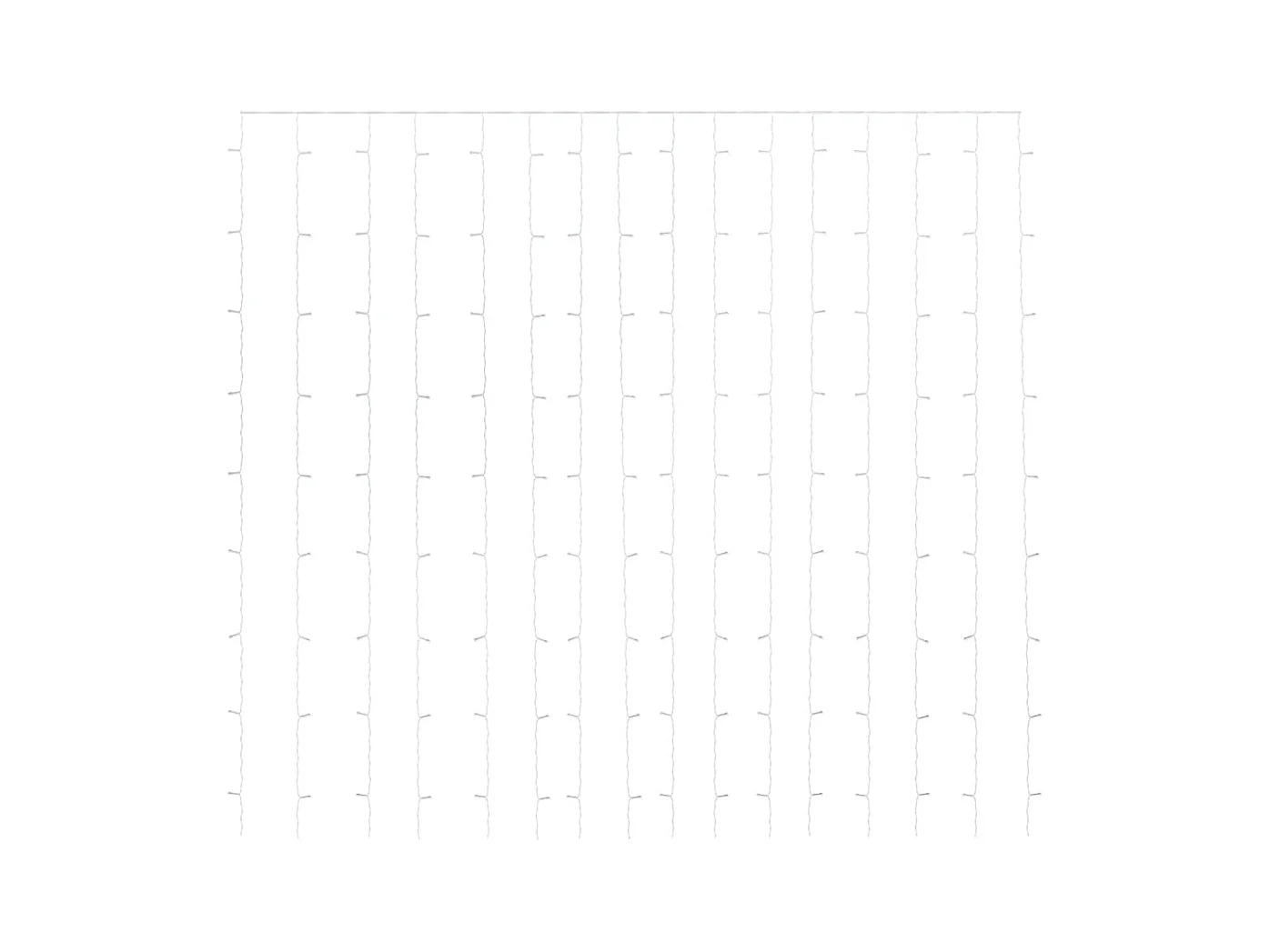 Rideaux lumineux à LED 3x3 m 300 LED Multicolore 8 fonctions